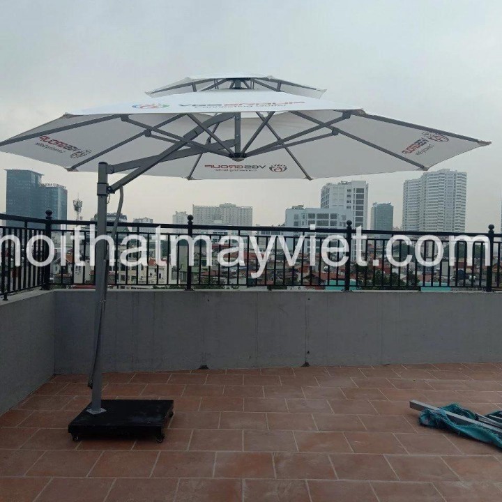 Ô Dù Mây Tre Ngoài Trời ODMT008